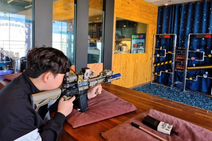  [ 전주 카페 ] 우파루파 사격카페 # 전북대 이색 데이트 실내 보드게임 아이와 가기 좋은 곳 추천
