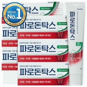 하루를 바꾸는 파로돈탁스 데일리 후로라이드 치약, 100-gram, 6개 좋아요!