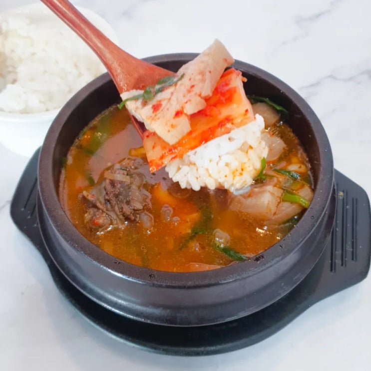  얼큰 순대국 끓이는 법, 다대기 만들어 집에서 진하게 끓이는 레시피