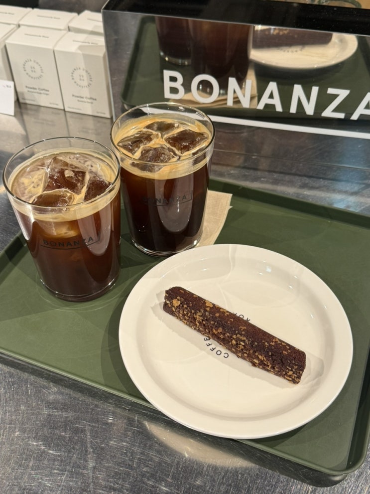  파주 카페 보난자커피 신세계프리미엄아울렛점!