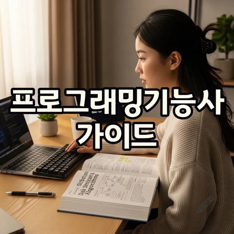 [자격증] 2026 프로그래밍기능사 시험일정·과목·공부법 총정리