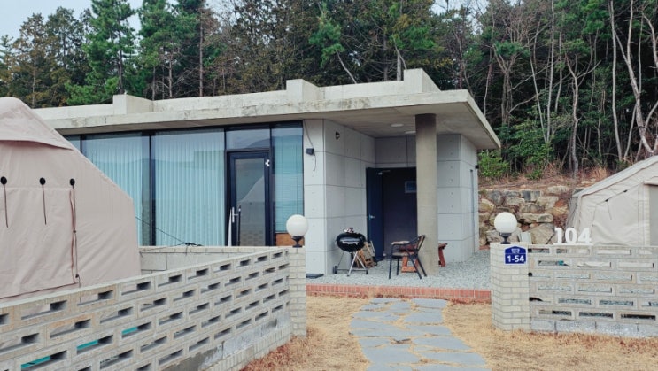 거제도펜션 아이랑 정글돔풀빌라 앤 글램핑 미온수수영 바비큐 불멍까지