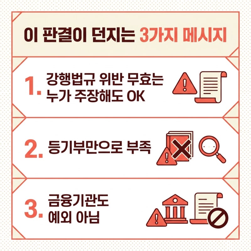 법인 부동산 거래, 근저당권까지 날린 실제 판례 관련 이미지 6