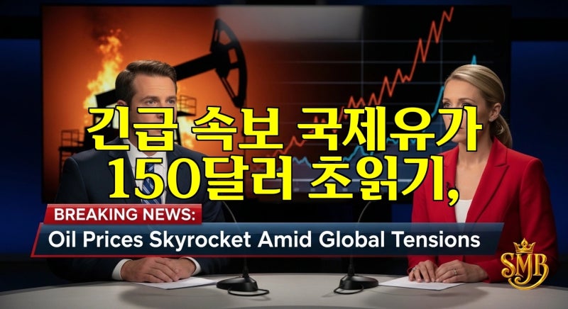 긴급 속보 국제유가 150달러 초읽기,