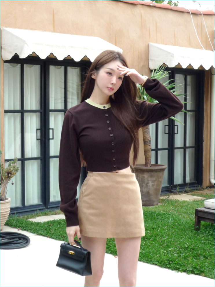  "다이어트 자극 짤?" 강민경의 한 끗 차이 올드머니룩, 올봄 30대 하객룩 종결자 등판