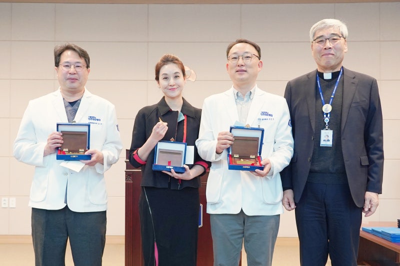 [인천성모병원] ‘올해의 교수상’ 김도연, 김혜성, 서민석 교수 선정