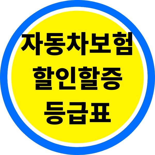 자동차보험료 아끼는 비결, 할인할증등급표 계산법과 등급 올리는 꿀팁