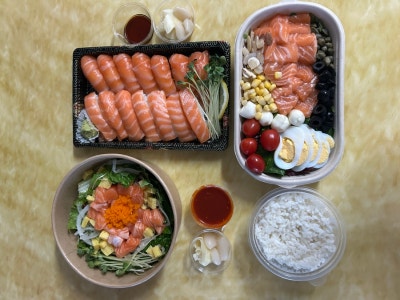 [망우역초밥] 중랑구 연어 도시락 맛집 &ldquo;연어마켓&rdquo; 무인 포장 테이크아웃