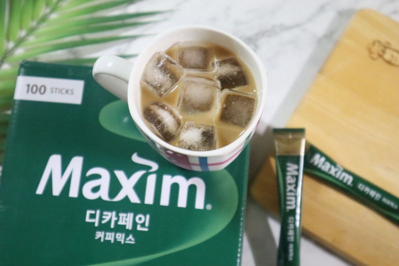 디카페인 커피 맥심 디카페인 커피믹스 맛있네요