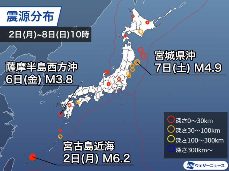 일본 <b>지진</b> 산리쿠 앞바다 <b>지진</b> 발생 일주일 발생 분석