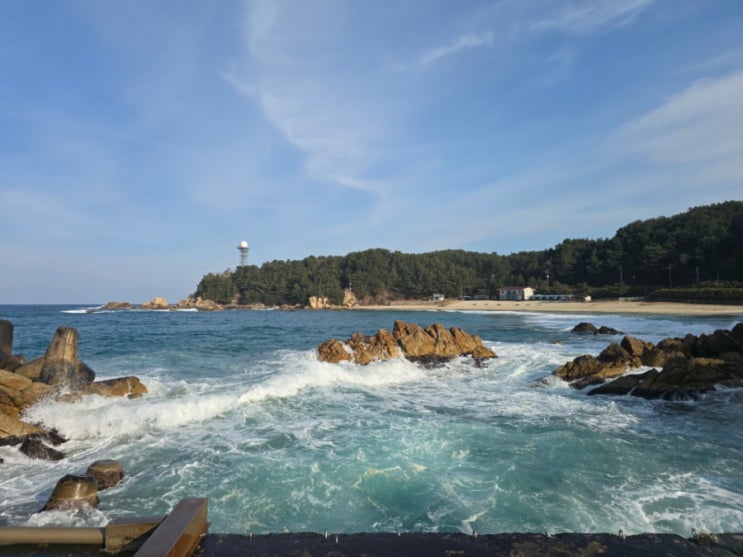  동해 바다에 잠시 다녀왔습니다