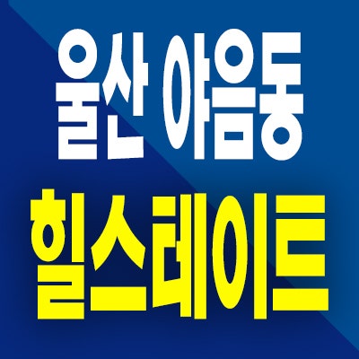  울산 야음동 힐스테이트 선암호수공원 분양가 남구 미분양아파트 모델하우스