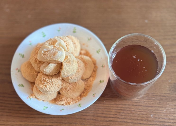  기대 없이 주문했는데 두 박스 더!! 초등아이간식 아침대용 부천 떡맛집 영의정 인절미 솔직 후기