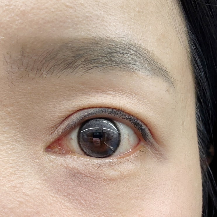  오렌즈 가로수길 미야오 렌즈로 겨울쿨톤 메이크업 완성