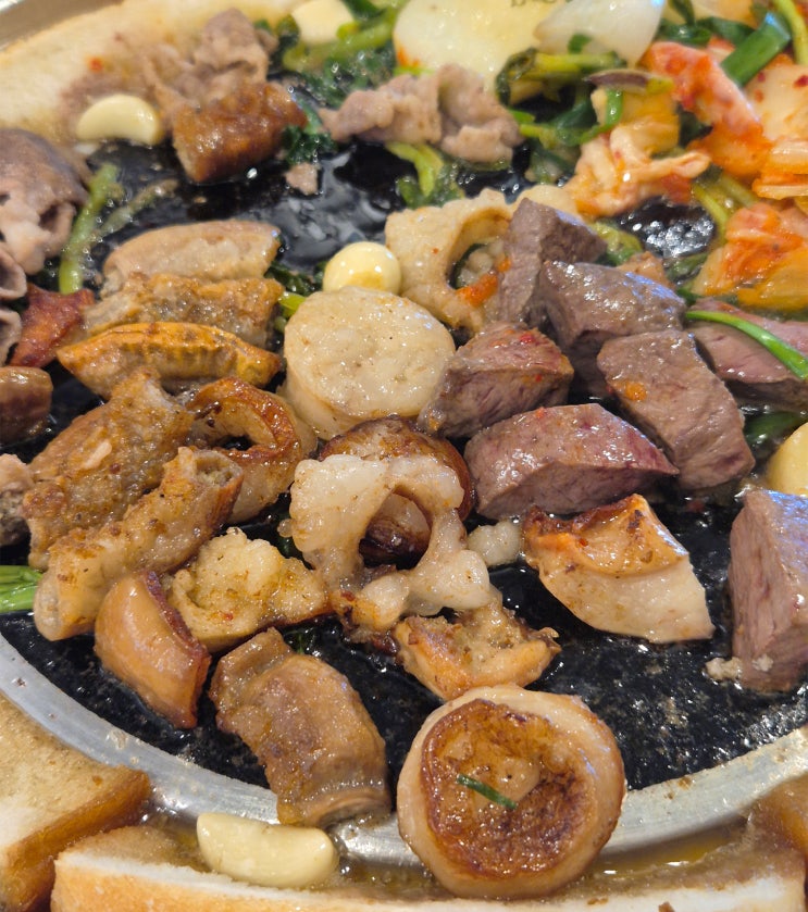  서울 길음역 맛집 '인생소곱창' 한우 소곱창 500g! 4만원대 가성비 끝판왕 후기, 서비스로 나오는 육회