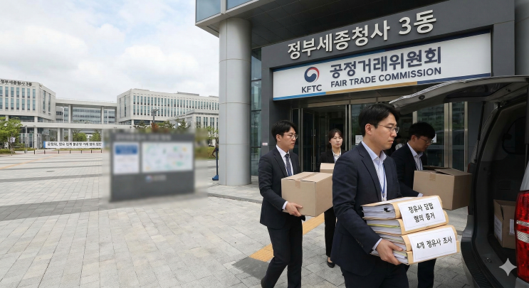  공정위, 4개 정유사 담합 혐의 전격 조사! 오를 땐 로켓, 내릴 땐 깃털