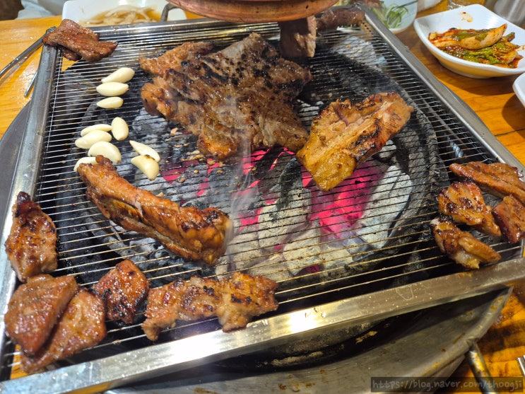  수원 돼지갈비 맛집 동산참숯갈비