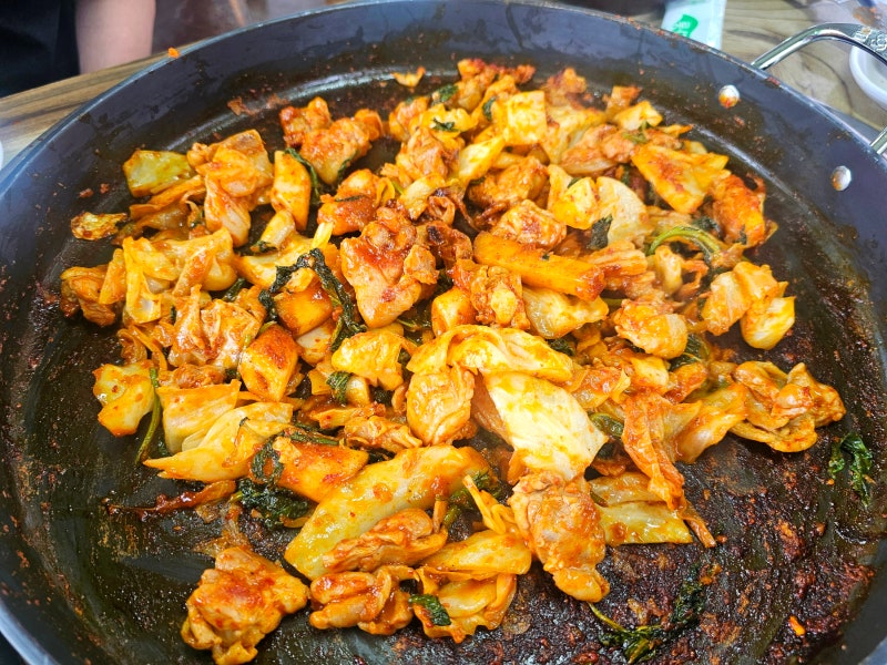 가평 아침고요수목원 근처 맛집 밤나무집 춘천닭갈비 막국수 추천