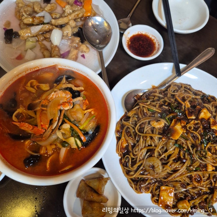  울산 삼산 주차 가능한 중국집 구룡중화요리 내돈내산 솔직후기