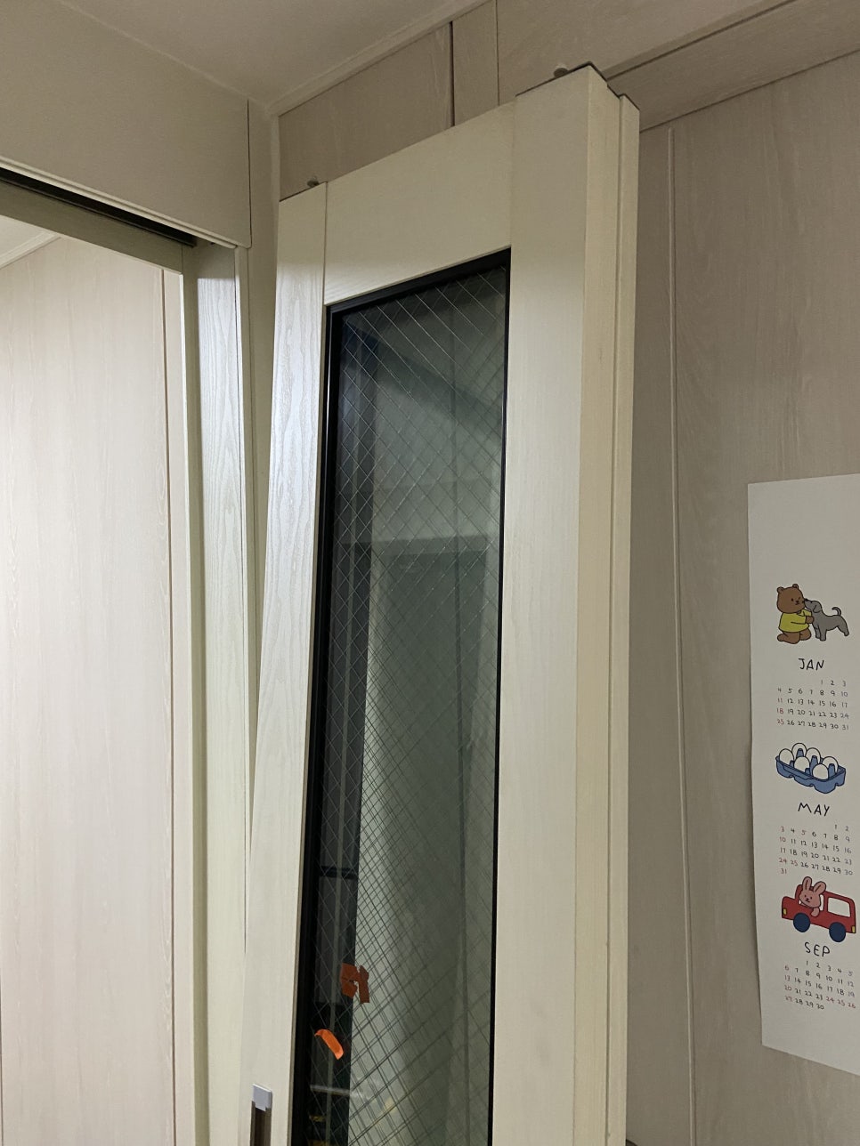 중문와이어교체 3연동 하남 위치한 아파트 끊어져서 수리 해드렸습니다