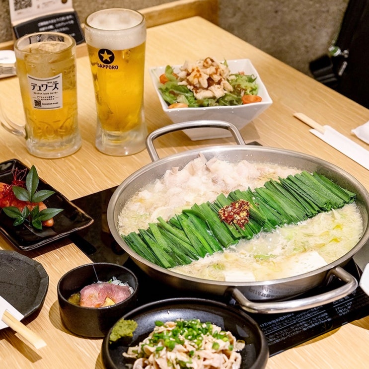  후쿠오카 텐진 맛집 모츠나베 오오야마 원빌딩 추천