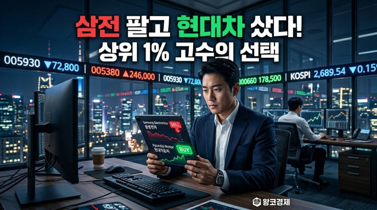  삼성전자 하이닉스 다 던졌다 초고수들이 모인곳은 어디인가?