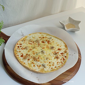 또띠아 고르곤졸라 피자 만들기 레시피 간단하지만 맛난 또띠아요리