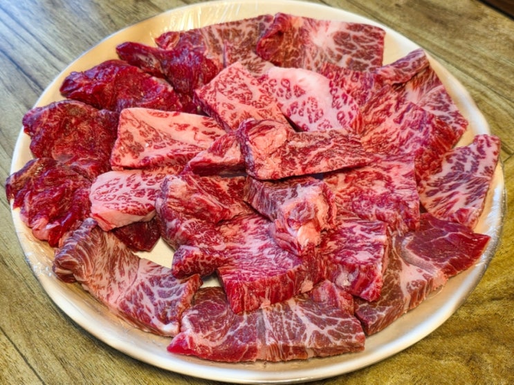  포천 소고기맛집 한우마루 갈비꽃살 꽃등심 육회비빔밥 후기