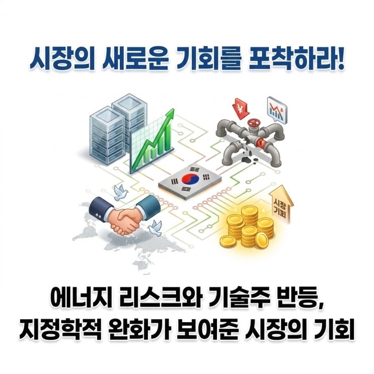  에너지 리스크와 기술주 반등, 지정학적 완화가 보여준 시장의 기회