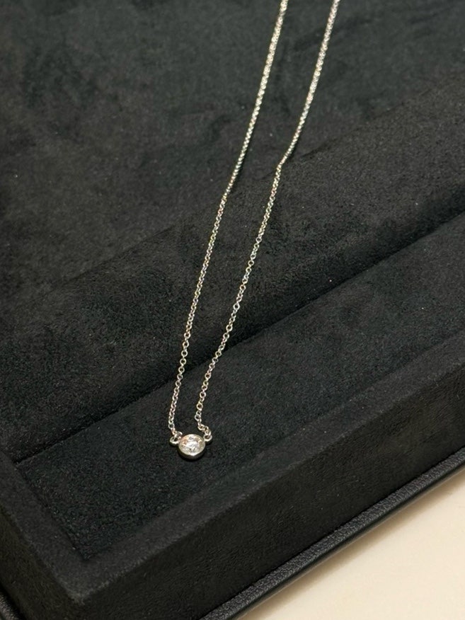 Tiffany&Co. 티파니앤코 엘사 퍼레티 다이아몬드 바이 더 야드 플래티늄 구매 후기, 장단점, 까....