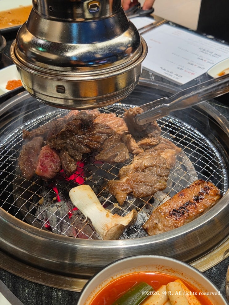  용인시청 고기집 화화돼지왕갈비 왕갈비 먹고 온 날