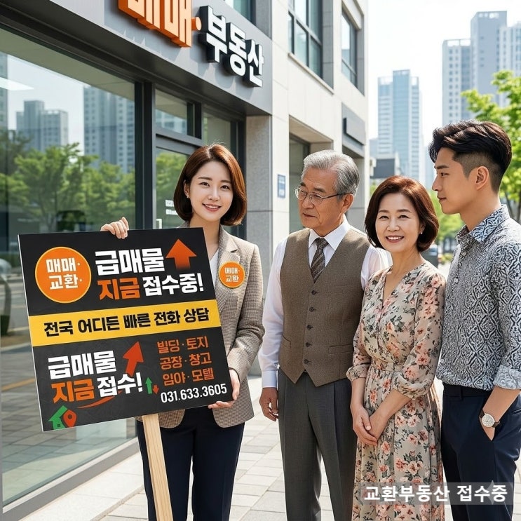  이천 부동산 교환하는 부동산은 어디?