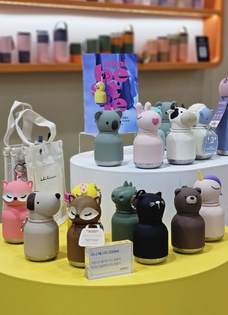 아소부 키링 동물 텀블러 미니 베스티 중금속 안전할까? +더 저렴하게 사는법