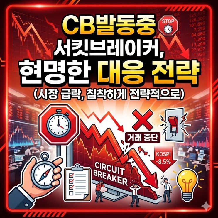  CB발동중 서킷브레이커, 현명한 대응 전략