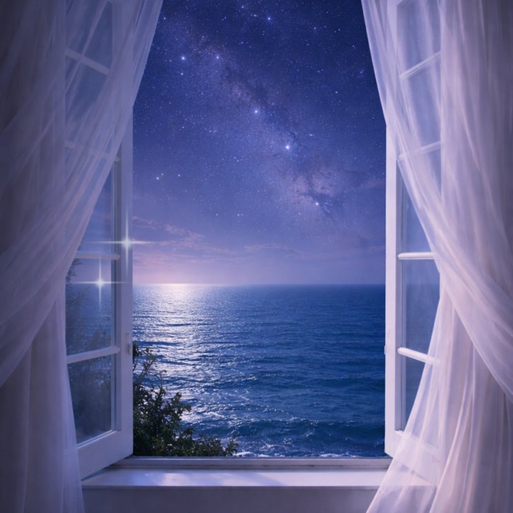  A Quiet Night by the Sea