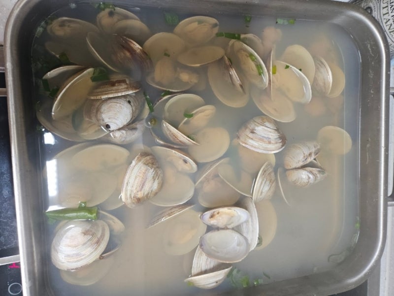 백합조개탕 끓이는법 백합탕 레시피 백합조개 해감 백합조개요리