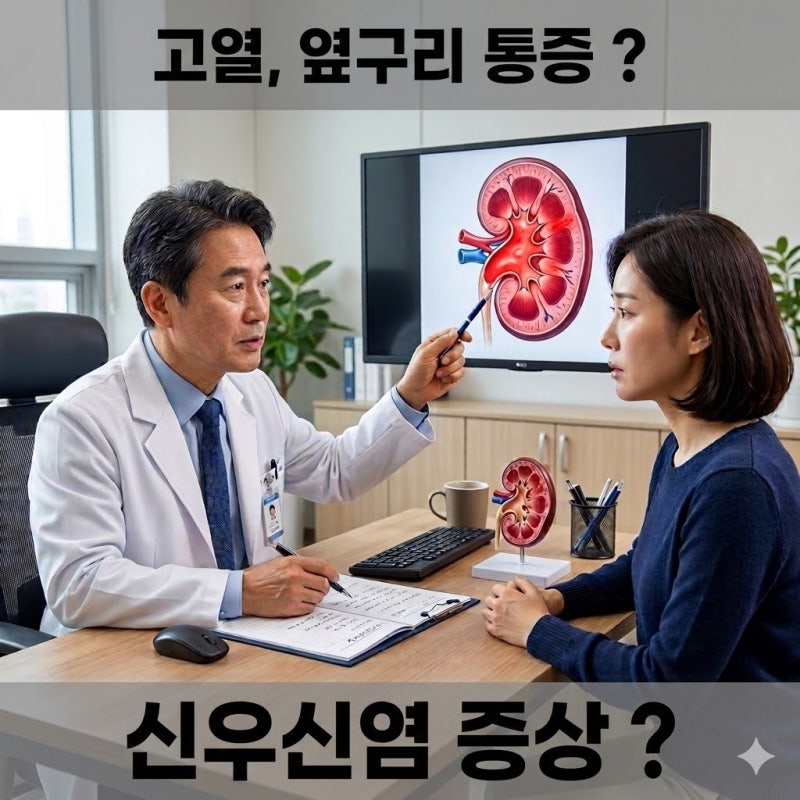 신우신염 방치하면 패혈증까지? 꼭 알아야 할 위험성 전문의가 정리