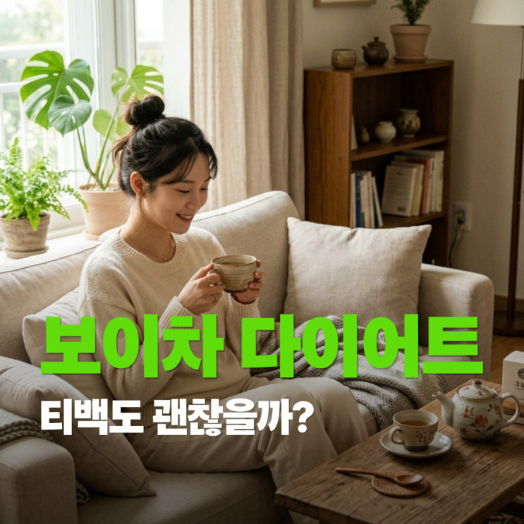  식후 중국 보이차 다이어트, 체지방관리 도움이 될까? 티백도 괜찮을까?