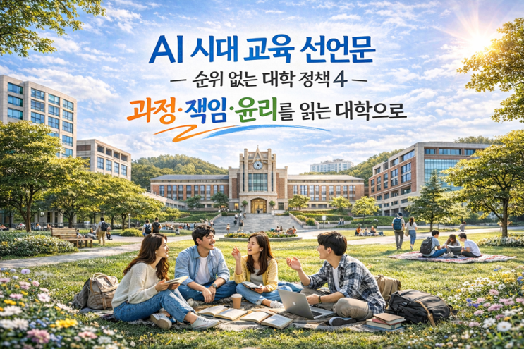  AI 시대 교육 선언문 - 순위 없는 대학 (정책 4) | 문화예술교육 5회 《10만 독자》와 함께한 늦봄(晩春) 박상열 작가