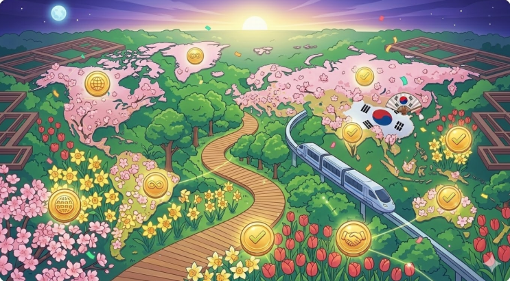  전국 봄꽃 축제 3월 4월 5월, 화담숲(예약 시작) 여행하기