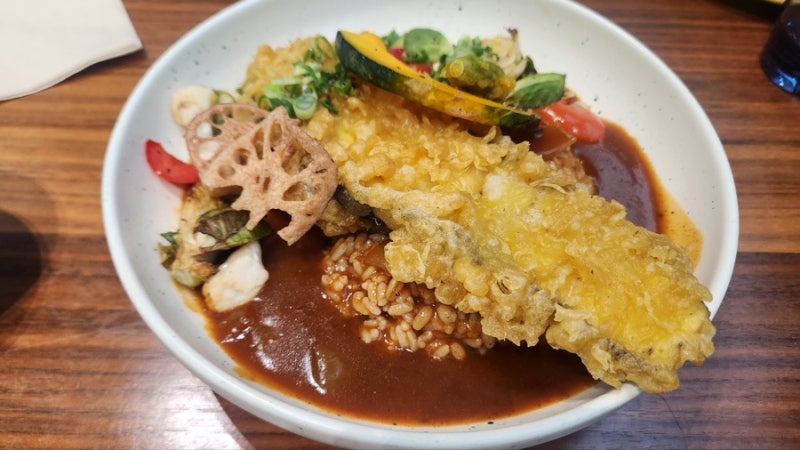 코엑스 맛집 플랜튜드 비건 메뉴 추천 : 순두부 인 헬 & 가지 베지 카레 후기