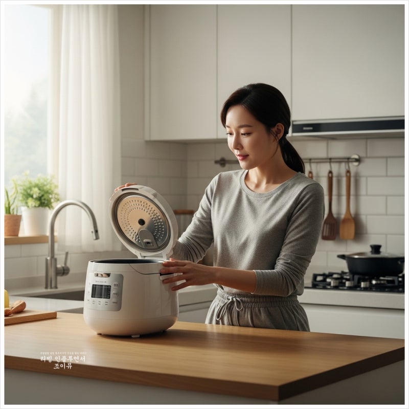 새 밥솥 세척 방법 첫 사용 전 꼭 해야 하는 이유 전기밥솥 자동세척까지 정리