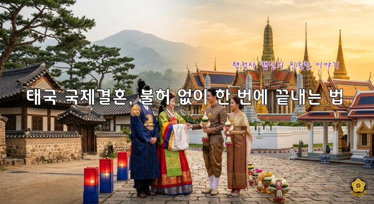  태국 국제결혼, F-6 비자 불허 방지를 위한 완벽 가이드: 혼인신고부터 비자 발급까지