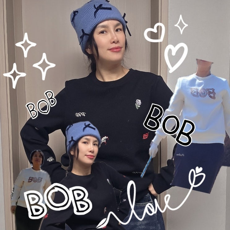  골프복 봄패션 추천｜라운딩룩 맨투맨 코디 BOB 비오비골프