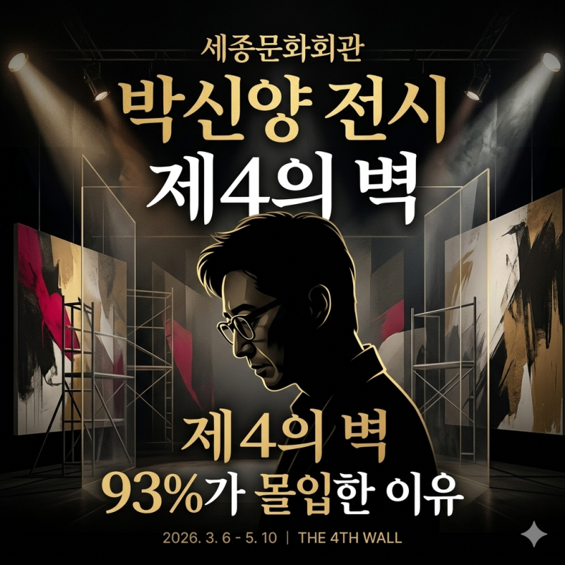 [박신양 전시] 20,000원이 아깝지 않은 이유, 93%가 몰입한 제4의 벽 확인해라