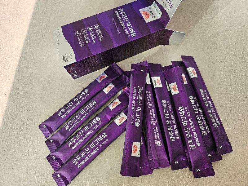 고려은단 글루콘산 마그네슘 액상이라 간편하게 즐기기 좋아