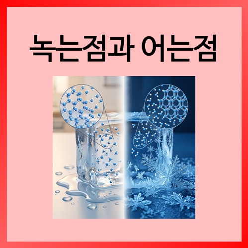  [중등화학]녹는점과 어는점