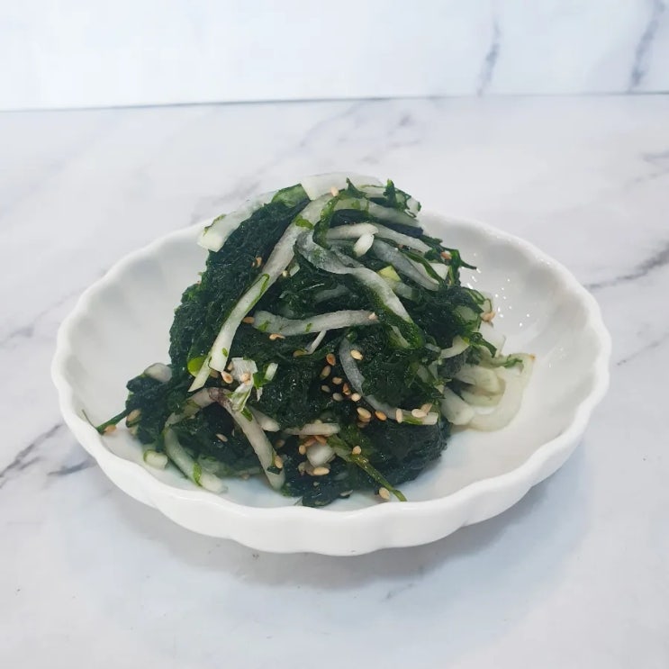 파래무침 만드는 법 비린내 없이 새콤달콤 맛있게 무치는 황금레시피