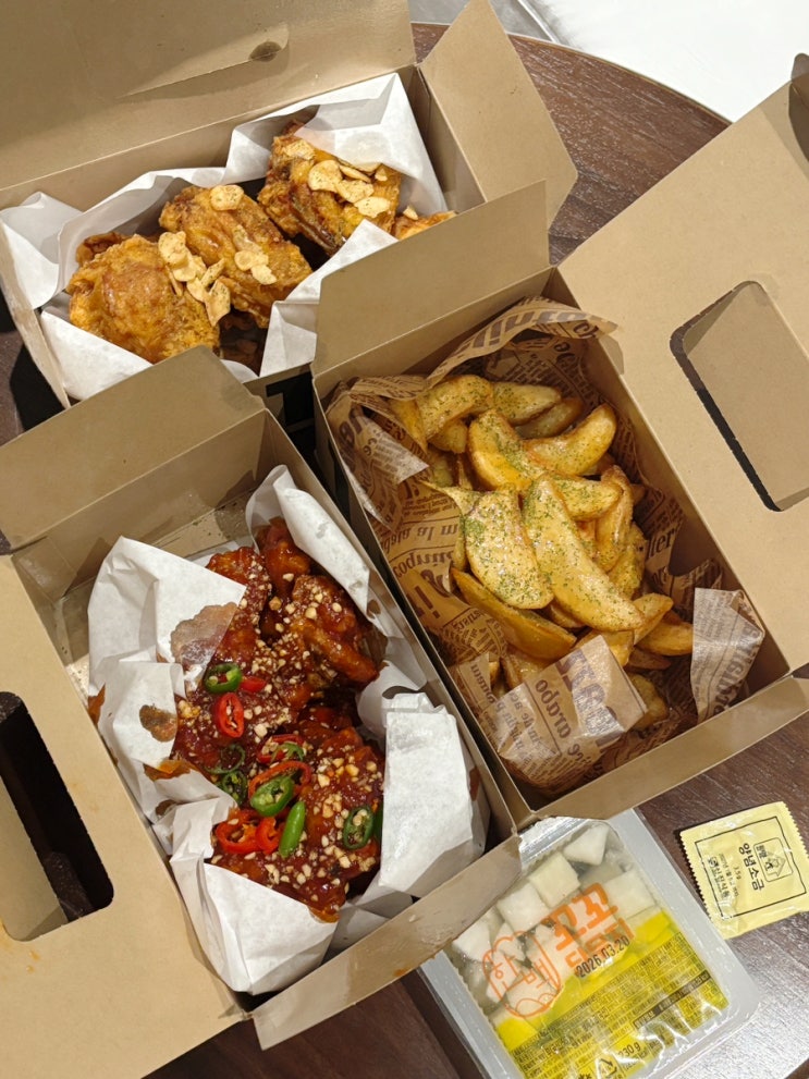 제주 서귀포 치킨 로컬 포장 맛집, 중문 호텔에서 먹기 좋은 수제 산방산치킨