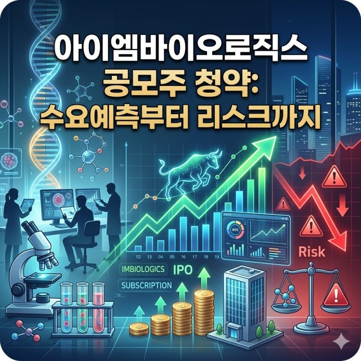  아이엠바이오로직스 공모주 청약: 수요예측부터 리스크까지